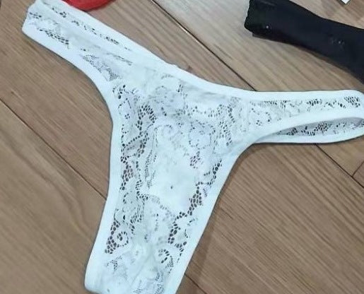 Image of Foreign trade sources men’s passionate thongs low-waisted transparent sexy T-lines GAY comrades provocative panties